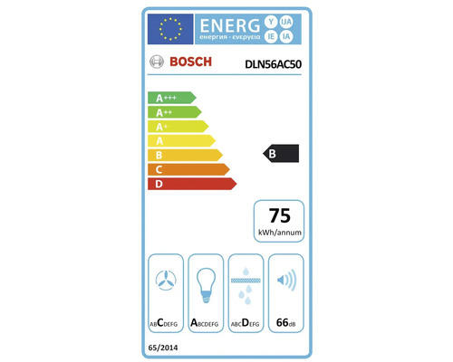 Bosch Energielabel DLN56AC50