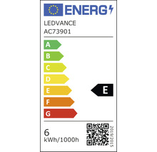 Energielabel der Energieeffizienzklasse E von Ledvance