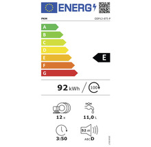 Bloc cuisine complète équipée Held Möbel PISA 390 cm façade chêne sauvage mate, corps graphite variante réversible démonté