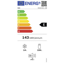 Bloc cuisine complète équipée Held Möbel PISA 330 cm façade gris mate, corps chêne sauvage variante réversible démonté