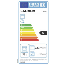 Laurus Energieeffizienzlabel LEH3 mit der Energieeffizienzklasse A