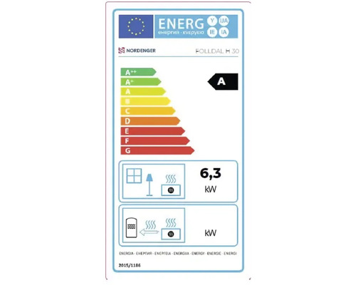 Étiquette énergétique Nordenger Folldal H 30