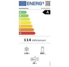 Energielabel für Wolkenstein Kühlschrank mit der Energieeffizienzklasse A