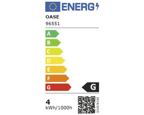 Étiquette énergétique Oase G