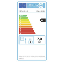 Energielabel für Thermia Xena 310 Weiß mit Energieeffizienzklasse A und 7,0 Kilowatt