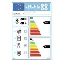 Energielabel für Vaillant VWF 58/4, VRC 720/3