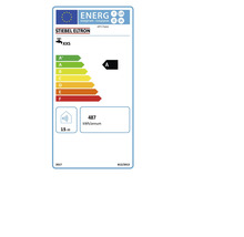 Étiquette énergétique pour Stiebel Eltron UFP 5 Trend, classe d efficacité énergétique A, 487 kilowattheures par an, 15 décibels, profil de soutirage XXS.