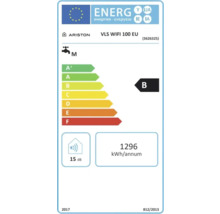 Étiquette énergétique pour Ariston VLS WIFI 100 EU