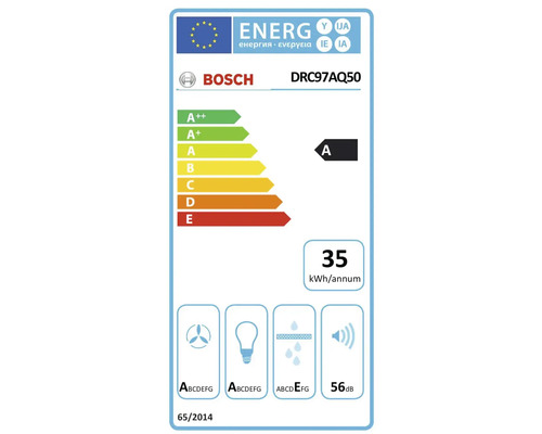 Bosch DRC97AQ50 Energieetikett