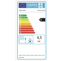 Haas und Sohn Energielabel Bernau 130.10 mit Energieeffizienzklasse A und 4,5 Kilowatt
