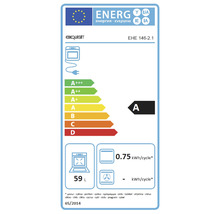 Energielabel für Exquisit EHE 146-2.1 Backofen, Energieeffizienzklasse A, 59 Liter Volumen