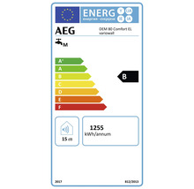 AEG Energielabel DEM 80 Comfort EL variowall