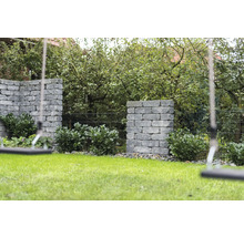 Pierre de construction iBrixx Ambiente Grande basalte 42 cm x 21 cm x 14 cm