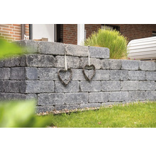 Pierre de construction iBrixx Ambiente Grande basalte 42 cm x 21 cm x 14 cm