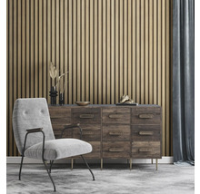 Kunststoffpaneel Linio 3D Bamboo 2600 x 375 x 8 mm