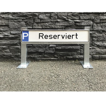 Parkplatzschild Reserviert aus Metall