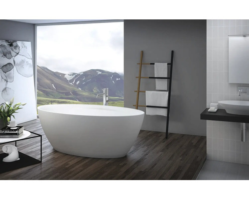 Jungborn freistehende Badewanne FOUR 85 x 170 cm weiß glänzend