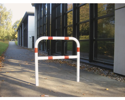 Arceau de protection anti-collision en acier en forme de U