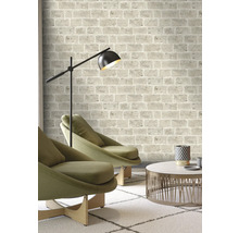 Papier peint intissé 865721 Symphony pierres beige