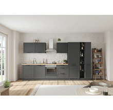 Meuble d'évier Held Möbel Lübeck lxpxh 120 x 60 x 86 cm gris mat démonté