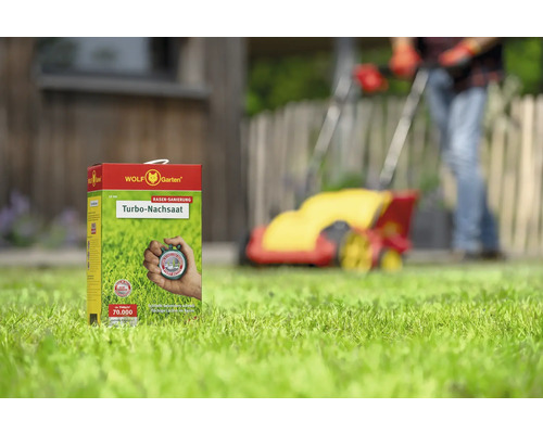 Emballage de regarnissage Turbo Wolf Garten dans le jardin