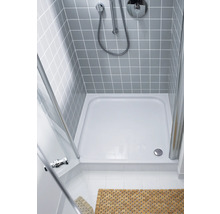 Receveur de douche DURAVIT D-Code 800 x 800 x 85 mm blanc lisse 720101000000000