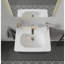 Lavabo pour meuble DURAVIT D-Code 65 cm blanc 03426500002