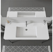 Vasque pour meuble DURAVIT Vero 125 cm blanc 0329120000