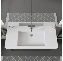 Vasque pour meuble DURAVIT Vero 105 cm blanc 0329100000