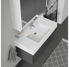 Vasque pour meuble DURAVIT Vero 105 cm blanc 0329100000