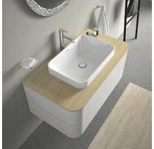 Vasque à poser DURAVIT 60 x 40 cm Happy D.2 Plus blanc 2359600000