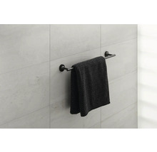 Porte-serviettes DURAVIT Starck T 600 mm noir mat