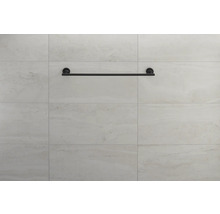 Porte-serviettes DURAVIT Starck T 600 mm noir mat