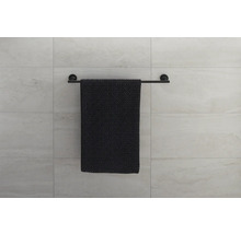 Porte-serviettes DURAVIT Starck T 600 mm noir mat