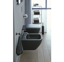 Bidet DURAVIT Happy D.2 anthracite mat suspendu au mur 2258151300