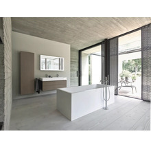 Double vasque DURAVIT Vero Air 120 x 47 cm blanc brillant 2350120024