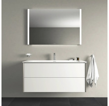 Vasque pour meuble DURAVIT Viu 123 x 49 cm blanc brillant 2344120000