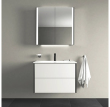 Vasque pour meuble DURAVIT Viu 83 x 49 cm blanc brillant 2344830000