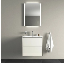Vasque pour meuble DURAVIT Viu 63 x 49 cm blanc brillant avec revêtement 23446300001