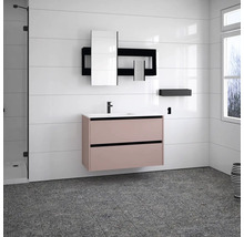 Étagère murale pour miroir Devo Etna 2.0 lxhxp 100x36x11 cm noir
ET2-PLM100-L09