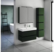 Hängehochschrank mit 4 Türen Devo Viva 2.0 rechts BxHxT 40x170x26 cm conifer green supermatt