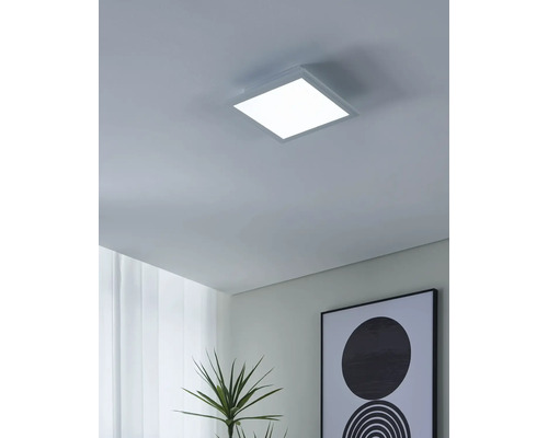 Panneau LED Smart Light 15,3 W 1790 lm teintes de blanc réglables 30x30 cm blanc - Compatible avec SMART HOME by hornbach