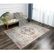 Teppich Larisa waschbar terra 140x200 cm