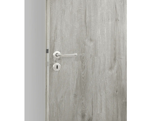 Innentür mit Holzmuster und Türgriff