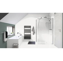 Feinsteinzeug Wand- und Bodenfliese Blanco 60 x 120 x 0,9 cm poliert