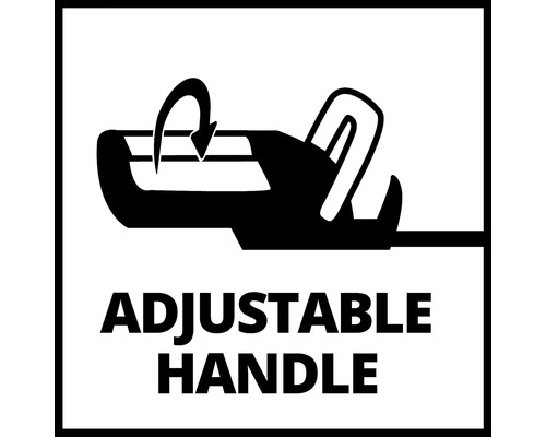 Symbol für verstellbaren Griff