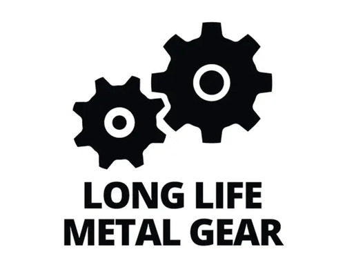 Symbol für lange Lebensdauer des Metallgetriebes