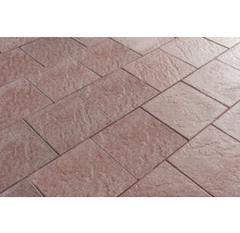 Beton Terrassenplatte iStone Glad rot 40 cm x 40 cm x 4 cm