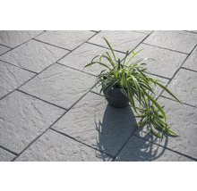 Beton Terrassenplatte iStone Glad quarz 40 cm x 40 cm x 4 cm