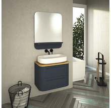 Waschtischunterschrank für Waschtischplatte Devo Gloria 2.0 BxHxT 70x50x42 cm perfect touch parisian blue glatt